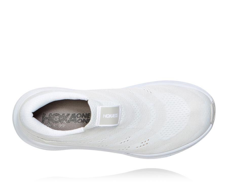 Hoka One One Walking Shoes Womens White - Cavu 3 Slip - 21467LUAN